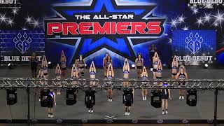 Cheer Athletics Swooshcats Blue Debut 2024