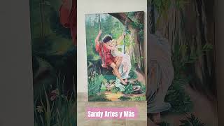 Libertad de los ángeles Pintura Sandy Artes y Más #relax #music #art #nature #lapiz #painting #mural