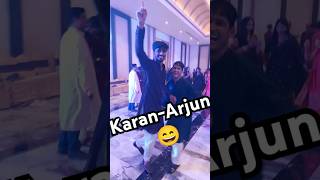 Karan-Arjun Garba khelne aaige...🤣 #garbanight #enjoy #funny #garba #navratri #ytshorts #yt #dance