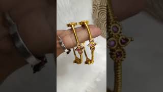 Simple Gold Bangles Designs 2024/Fancy Bangles/Guarantee Bangles Designs/Dailywear Bangles #gold#new