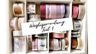 Washisammlung Teil 1 | Alltime Favorite Washitape, Basictapes, Neuheiten