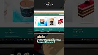 Kini Marmara Cake punya website resmi lho!  #marmaracakes #marmarakanmomenmu #shorts