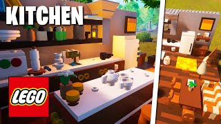 Fortnite LEGO: Cozy Kitchen Design Tutorial!