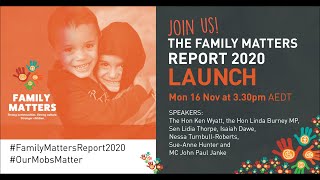 2020 Family Matters Report Launch