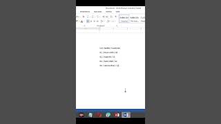 Easily Create Tables from Text in Microsoft Word: #shorts