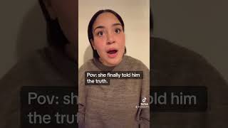 POV: she told him the truth #shorts#shortsvideo#acting#relatable#fyp#fypシ#shortsfeed#love