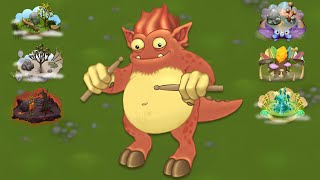 Drumpler - All Monster Sounds & Animations (My Singing Monsters)