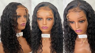 TUTORIAL: How To Style and Maintain Deep Wave and Curly Lace Front Wig