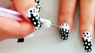 Nail art a Pois tutorial | Beautydea