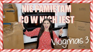 OTWIERAM KARTONY ZE ŚWIĄTECZNYMI OZDOBAMI! 📦🎄 / #VLOGMAS 3