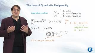 iNT 05 10 2!p, Law of Quadratic Reciprocity Statements and Example of Application