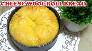 CHEESE WOOL ROLL BREAD // Roti Keju sangat lembut paling enak