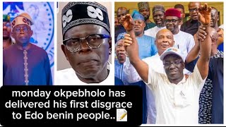 Edo puppet governor and oshiomole have delivered their first disgrace to Edo benin People🤝📝 Next?