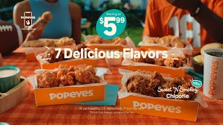 Popeyes is The Official Wing of Watching Football