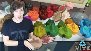 How to Pick a Healthy Plumbus (Virtual Reality HTC Vive) - Total Rick-ality | 2