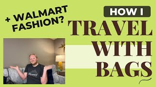 How I Travel With Designer Bags | Walmart Fashion Haul | Travel Prep