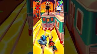 Pumpkin pete 🆚 Dr.Flyman 🆚 Frank   Subway Surfers Game #shorts #gaming #trending #subwaysurfers