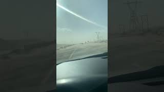 My encounter with a dust storm on Interstate 8 in California