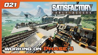 Satisfactory | 021 | working on Phase 3 | Let's play 2024 | Gameplay | German