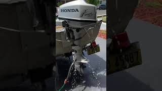 1999 Honda 4 Stroke 5hp @ Idle