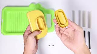 Crocodile Plastic Scrubbers Display and Assembly