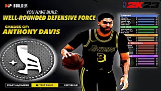 ANTHONY DAVIS BUILD IS FEARED IN 2K23… (6’10 - CONTACT DUNKS - ELITE DEFENSE - PRO DRIBBLE MOVES)