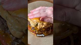 Cheese burger is deadly 😱