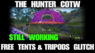 THE hunter COTW FREE TENTS & TRIPODS GLITCH STILL WORKS LABRADOR retriever Update