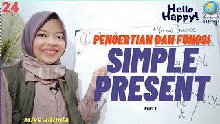 Pengertian & Fungsi Simple Present ,Ala Miss Dinda Kampung Inggris HEC 1