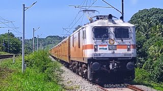 The MPS  Skip🔥 | 02601 Mangalore Spl Mail Skipping Kalanad Halt | INDIAN RAILWAYS