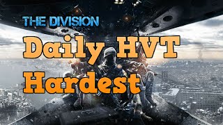 The Division HVT Daily Hardest Mission SOLO YOLO