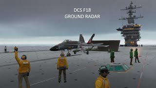 DCS F18: Ground Radar