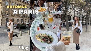 Une journée avec moi à PARIS Automne vlog☕️🍂| Café Kitsuné, OOTD, Restaurant Sir Winston, daywithme