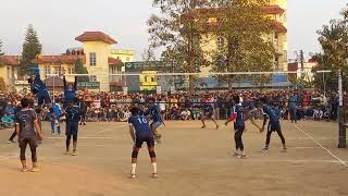 Volley⚽️Ball Match Highlits, Team Ghorahi vs Team Lamahi. 2nd K.B.K.Memorial 2079. Rabin & Bishal...