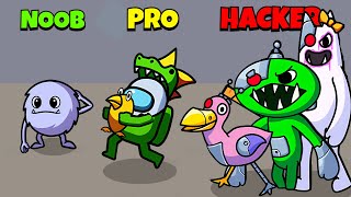 🤢 NOOB 😎 PRO 😈 HACKER | Garten of Rainbow Monsters | iOS - Android APK