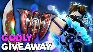 MM2 Godly Giveaway + Waiting for Christmas Update! (Murder Mystery 2)