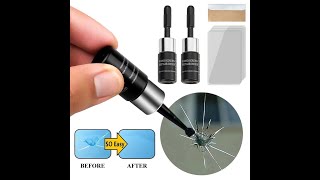 Glass Repair Kit Window Glass Windshield Repair Resin Crack Chip Repair Tool