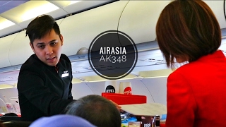 AIR ASIA AK348 FLIGHT EXPERIENCE KUALA LUMPUR TO YOGYAKARTA