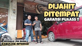 PASANG JOK MOBIL BERGARANSI LANGSUNG DIJAHIT DITEMPAT‼️(KABUL JOK INTERIOR)