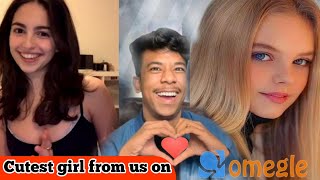 RAMESH  | 💖OMEGLE— SHE IS IN LOVE WITH ME RAMESH  I love Indian girl🥰| रमेश ओमेगल का फनी लव वीडियो