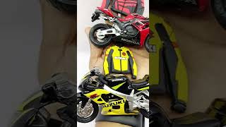 Honda / Suzuki Die-cast Motorcycles & Jackets - 1/18 scale