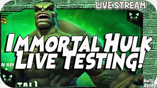 💜 CandyLand Stream #497💜| Immortal Hulk Testing LIVE! | #MCOC #LIVE