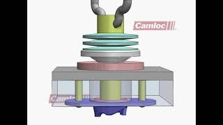 Camloc® Quarterturn Installation (991F Series) Spring Ejector