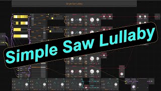 Simple Saw Lullaby | Generative Ambient Poly Grid Preset for Bitwig (Accidental Mono Upload)