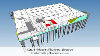 Nový centrální depozitář - Krajská vědecká knihovna v Liberci