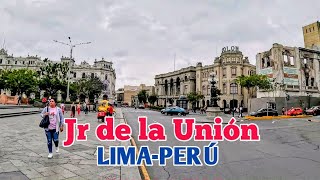 LIMA PERÚ 4K | ASÍ LUCE EL JR DE LA UNIÓN EL ÚLTIMO DOMINGO DE NOVIEMBRE DE 2024