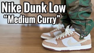 Nike Dunk Low “Medium Curry” Review & On Feet