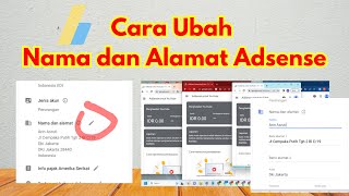 CARA MENGGANTI NAMA DAN ALAMAT GOOGLE ADSENSE #gantinamaadsense #caragantinamaadsense