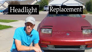 300Z Headlight Replacement