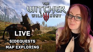 Live- Side Quests and Contracts around Novigrad The Witcher 3 | First Playthrough |